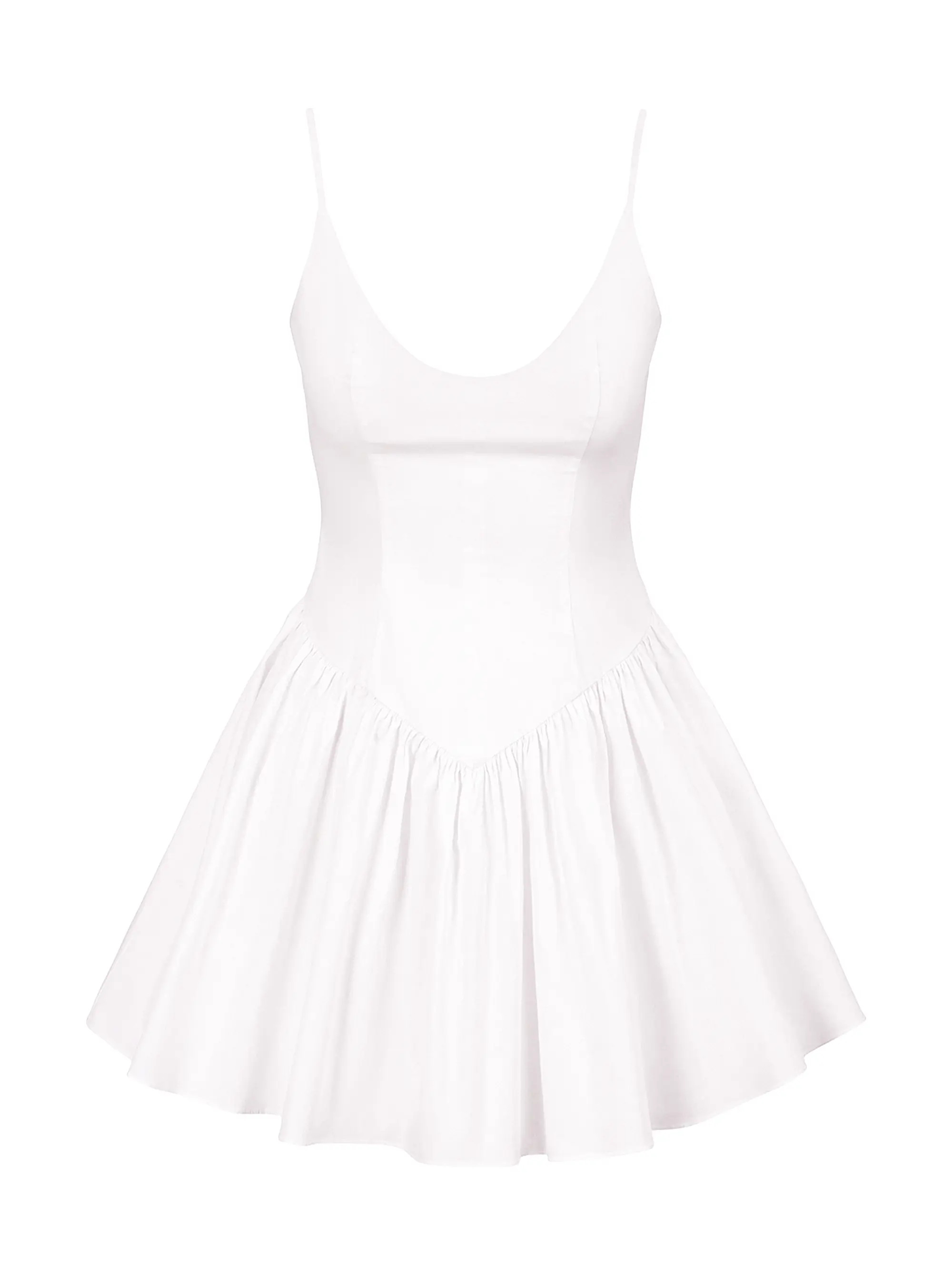 Dena Stretch-Cotton Sleeveless Minidress | Saks Fifth Avenue
