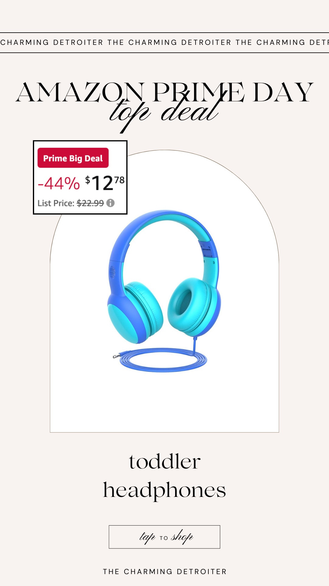 Kids toddler headphones for Tonies box Amazon prime day deal

#LTKKids #LTKxPrimeDay #LTKFindsUnder50