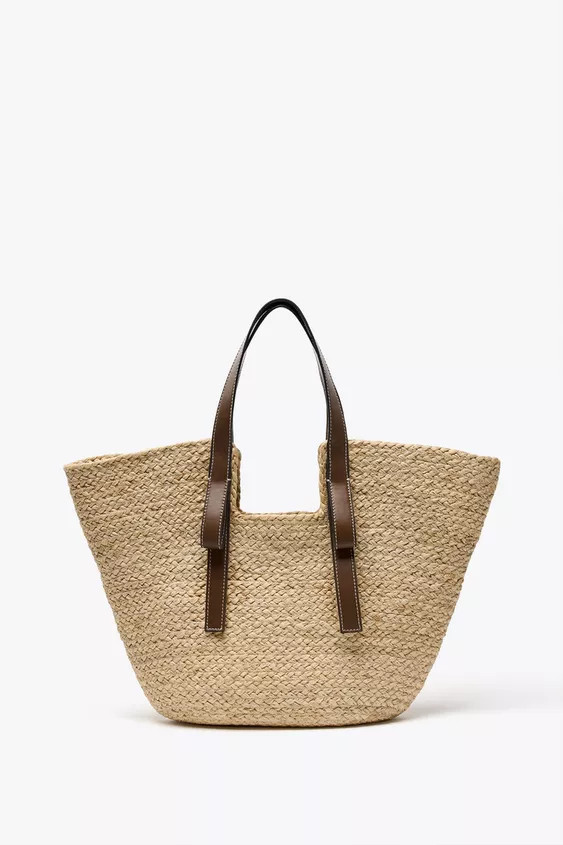 WOVEN SHOPPER BAG | Zara US