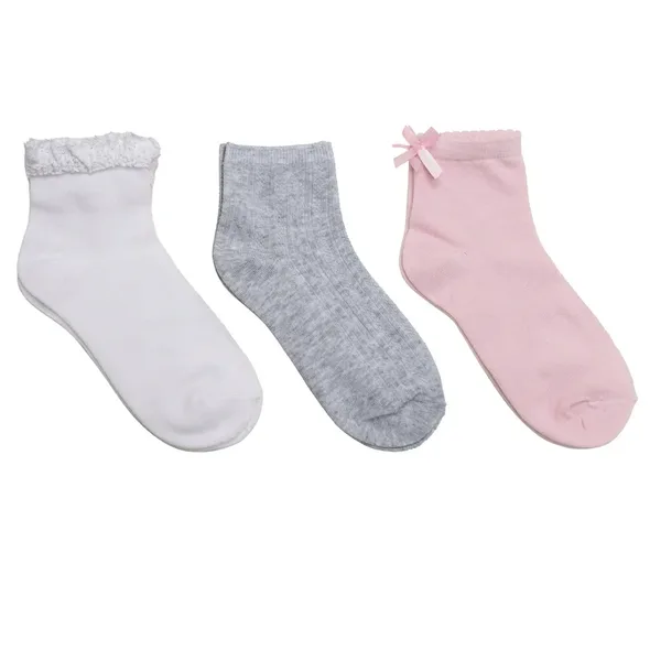 Wonder Nation Girls Ankle Socks, 3-Pack product image from the verified GPgrows LTK collection