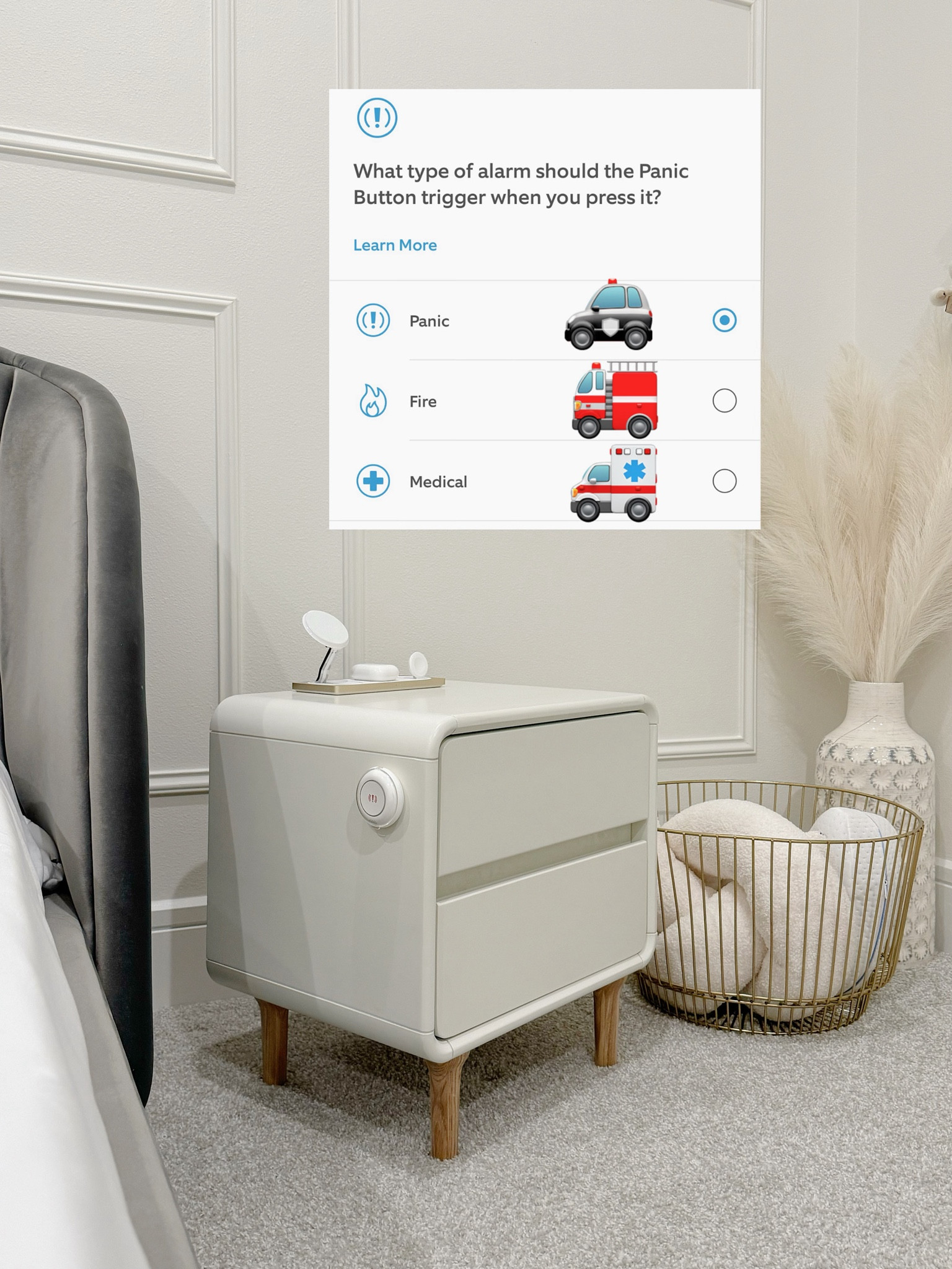Smart Security System updates: Panic Button & Glass Break Sensor，and more motion detectors