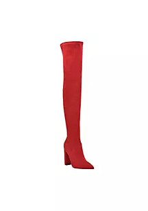 Abetter Block Heel OTK Boots | Belk