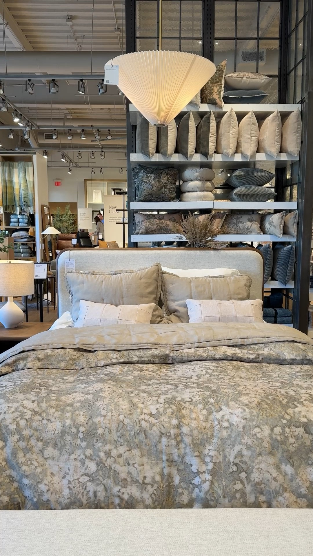 Create a serene retreat with this beautiful West Elm bedroom look! 🌙 The Miles Wood Upholstered Bed pairs seamlessly with the matching nightstand, while the Abstract Hydrangea Duvet Cover & Shams bring in a soft, earthy palette with subtle texture. ✨ Contemporary yet calming, this setup is the perfect balance of modern design and cozy comfort. Linked the full look so you can easily recreate it at home! #WestElm #BedroomInspo #MasterBedroom

#LTKStyleTip #LTKSaleAlert #LTKHome