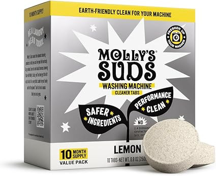 Molly's Suds Washing Machine Cleaner | Removes Odors & Grime from Front & Top Loader Machines, In... | Amazon (US)