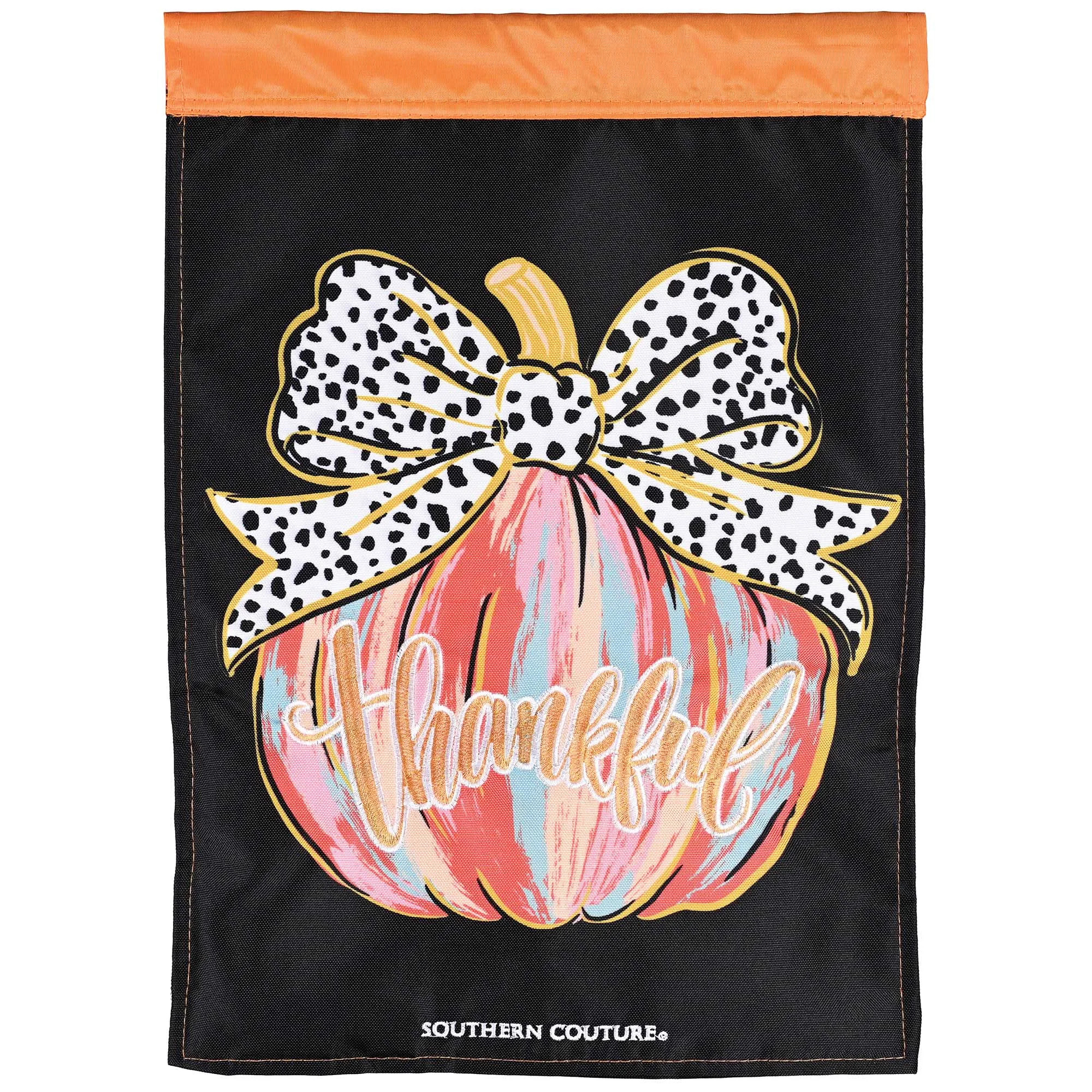 Garden Flag Painted Pumpkin Thankful | Wayfair North America