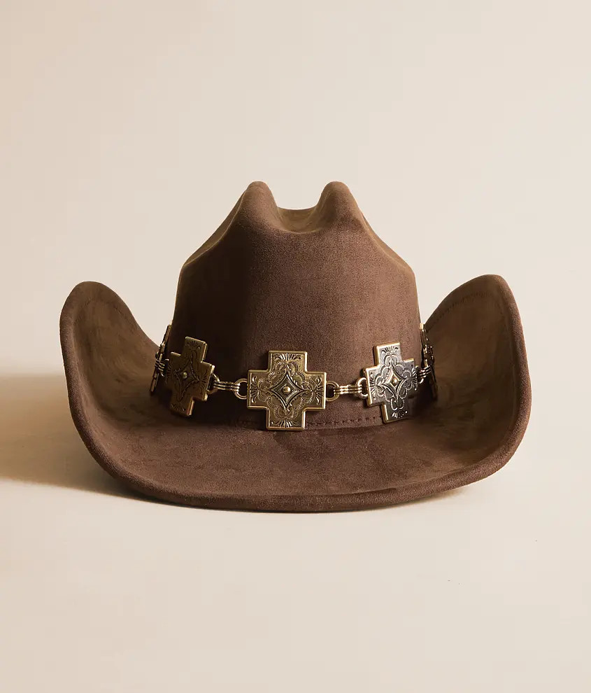 Western Concho Cowboy Hat | Buckle