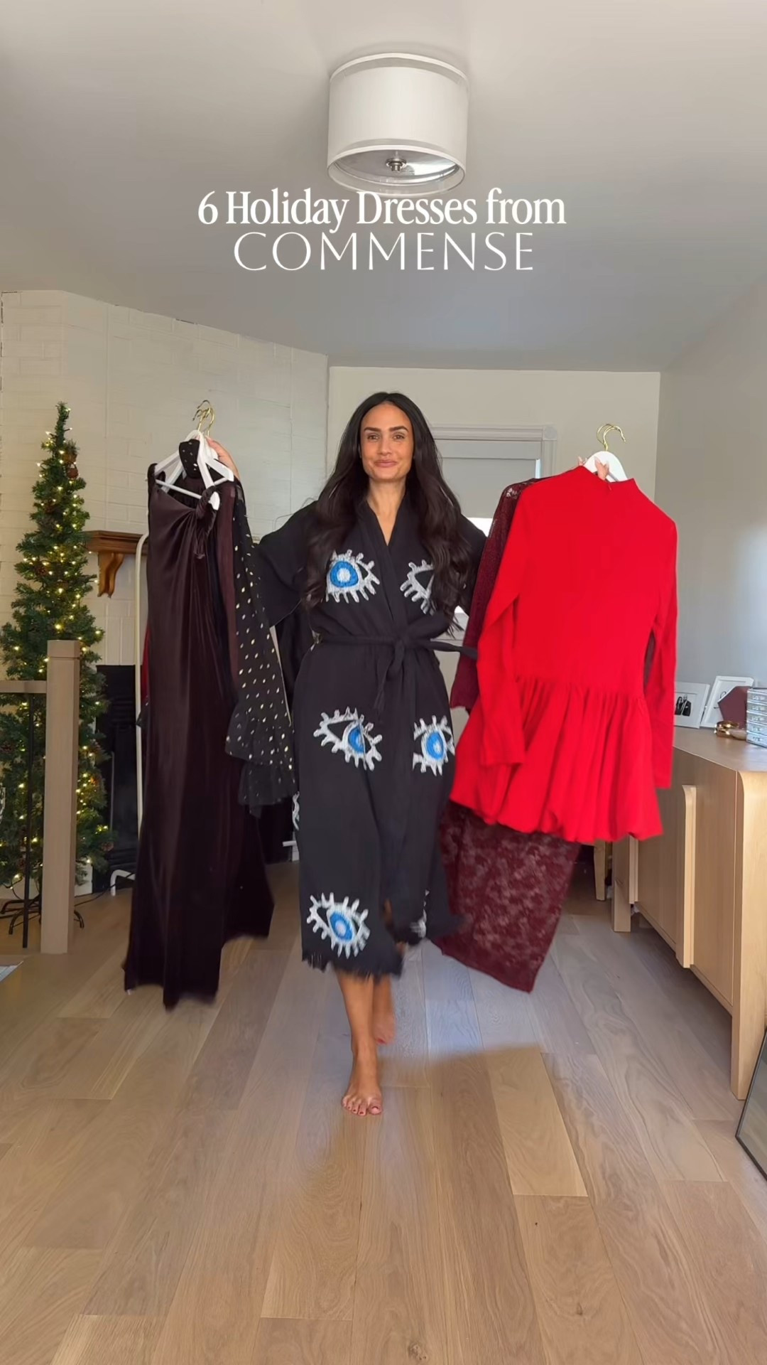 Wearing a medium in all the dresses and a large in the coat. Use my code Chantelcarreira_12 

#LTKcanada #LTKpartywear #LTKwinter