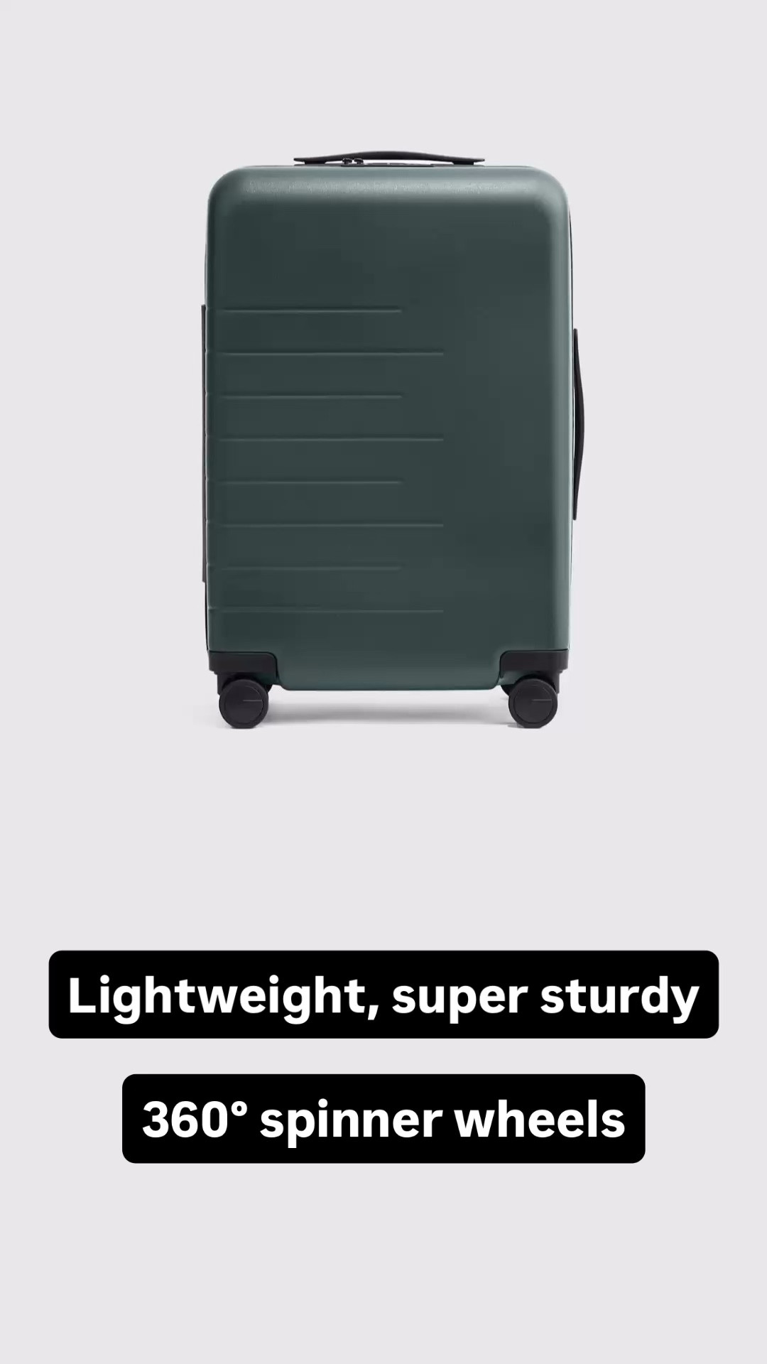 For a place to pack your travel outfits, this carry-on suitcase is perfect! 

(Lightweight, super sturdy, 360° spinner wheels, and comes in a ton of colors!)

#LTKTravel