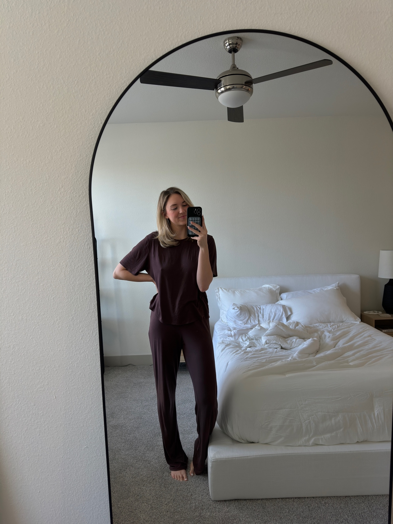 the cutest, comfiest neutral pajamas🤎✨

#LTKover40 #LTKstyletip #LTKfindsunder100