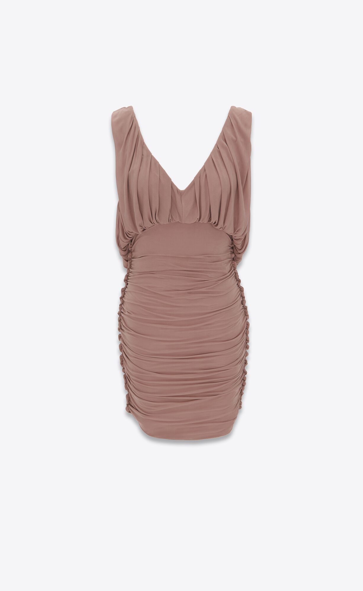 draped dress in jersey | Saint Laurent Inc. (Global)