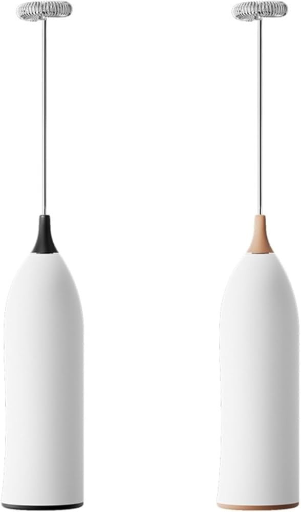 2Pcs Milk Frother Rechargeable, USB-C Milk Frother Handheld Powerful Coffee Frother for Coffee La... | Amazon (US)
