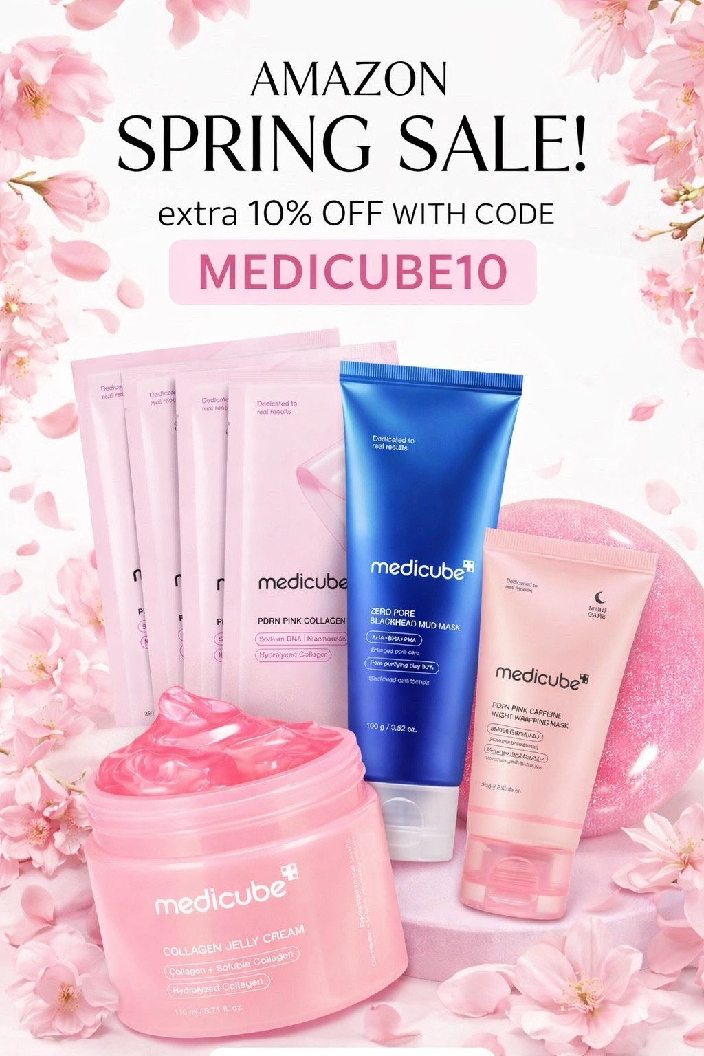 🌸 Amazon Spring Sale is HERE! 🌸

Your glow-up just got a major upgrade 💖 I’ve been loving these Medicube favorites for smoother, brighter, more hydrated skin and now is the time to stock up!

✨ EXTRA 10% OFF with code: MEDICUBE10
🛍️ Tap to shop my picks on LTK + Amazon

From pore-clearing masks to collagen-packed hydration, these are total game changers for that fresh spring skin 🌷

#LTKbeauty #AmazonSpringSale #Medicube #SkincareRoutine #GlowUp #SpringRefresh

#LTKSaleAlert #LTKgrwm #LTKselfcare