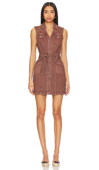 Kelsee Dress in Vintage Brunette | Revolve Clothing (Global)