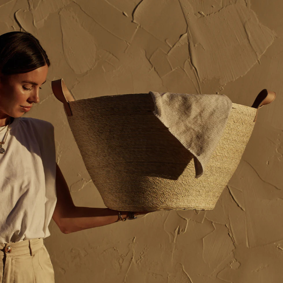 Palm Floor Basket | StyleMeGHD