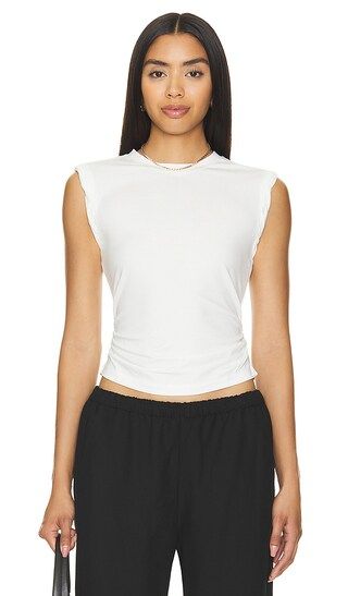 West Tank in Chalk White | Revolve Clothing (Global)