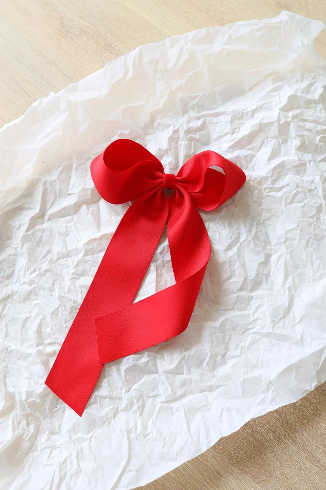 Big Red Long Tail Bow, Red Ribbon Bow, Red Hair Bow, Back to School Bow, Red Christmas Hair Bow, ... | Etsy (US)