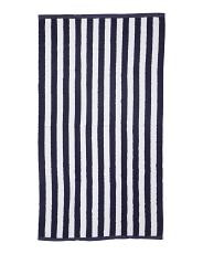 700gsm Oversized Luxury Resort Collection Beach Towel | TJ Maxx