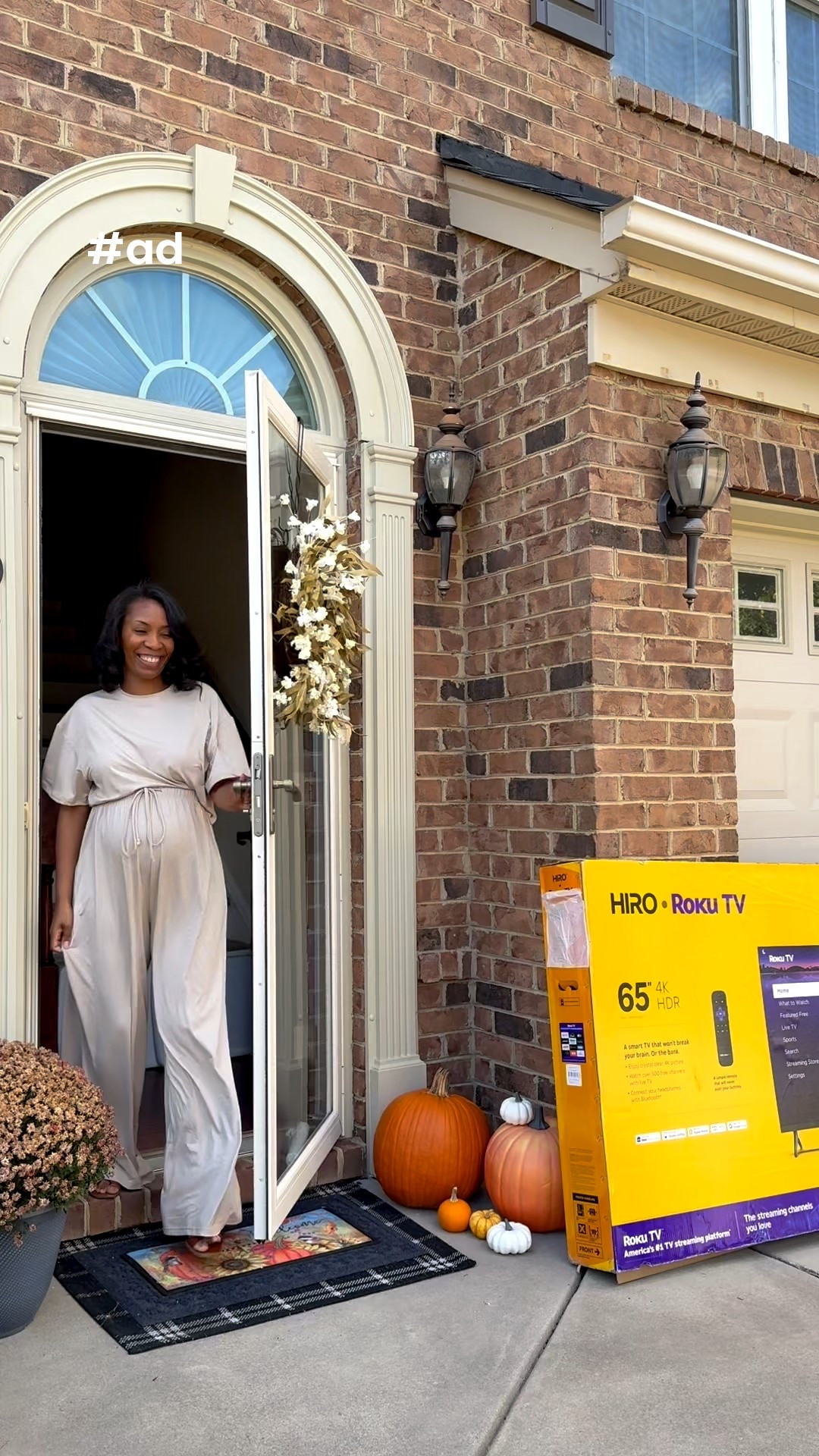 #ad Family Time with @rokuplayer 

#targetpartner It’s the cozy season and we love watching movies together during this time of year! We decide to give our family room an upgrade with a new Hiro Roku TV! I love that it’s affordable and easy to navigate the TV streaming. Our family room is where we create fun memories! So the massive library of free shows, sports, free Trivia games, and live streaming channels has been such a great option for us! Also, the Roku Channel has a kids and family category with fun movies and tv shows that my kids enjoy! 

Does your family enjoy movie nights together? I’ve linked the Hiro Roku TV on my shop.LTK #liketkit #target @target #rokupartner

#LTKHoliday