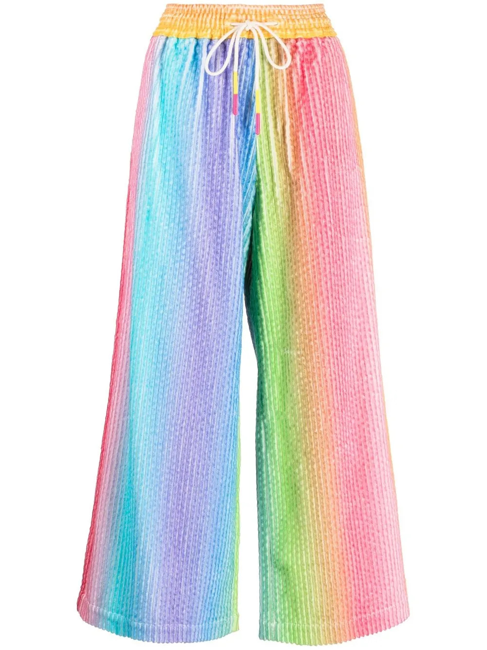 Weite Hose mit Farbverlauf-Print | Farfetch Global