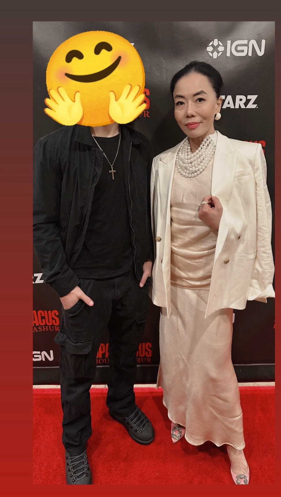 Last night’s red carpet moment with my son ✨ This J.Crew blazer is officially on repeat! The exact style is sold out, so I linked a few similar favorites for you.

#LTKHoliday #LTKOver40 #LTKmomlife