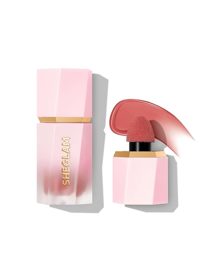 SHEGLAM Color Bloom Liquid Blush Makeup for Cheeks Matte Finish - Rose Ritual | Amazon (US)