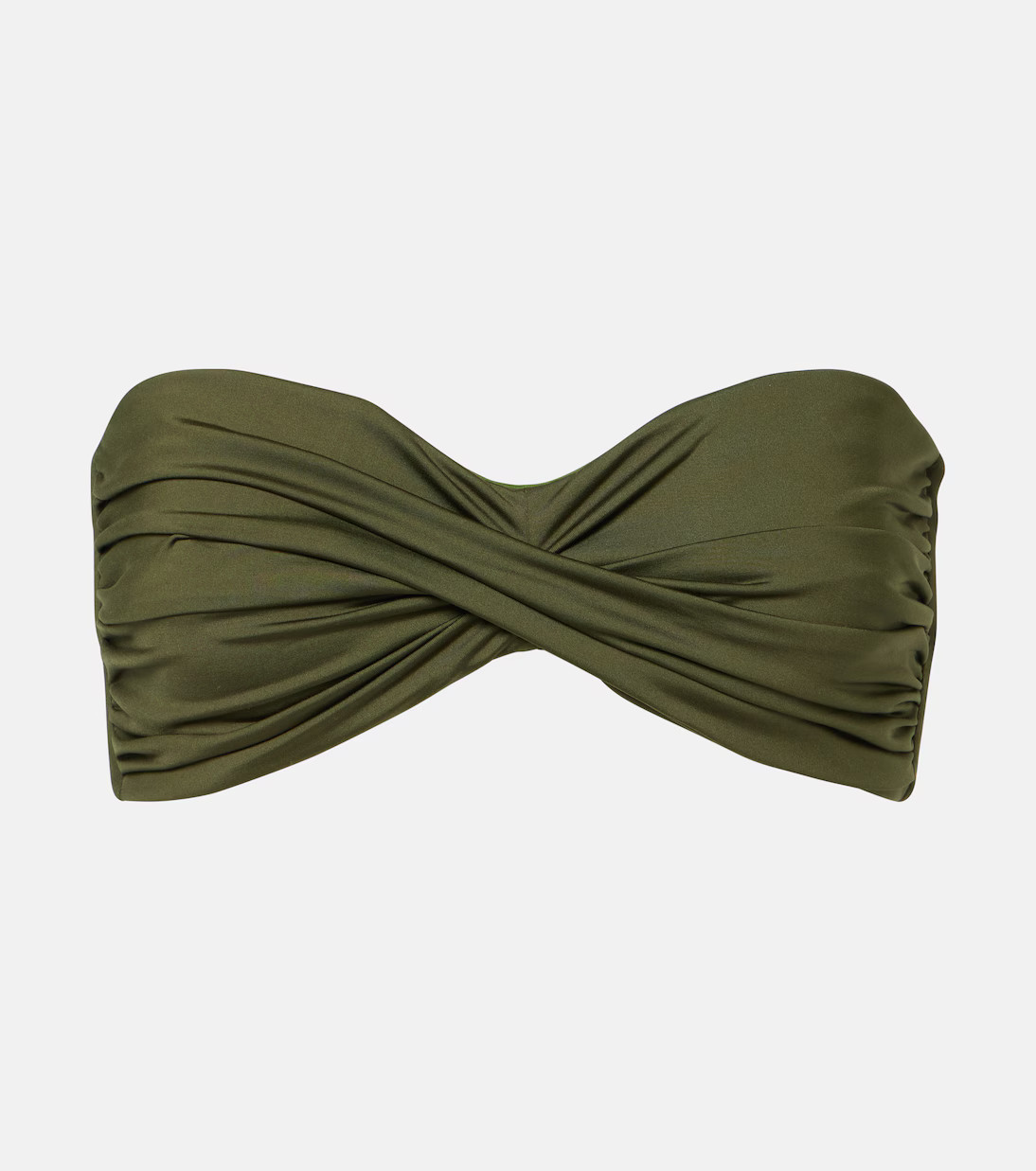 Sea Sprite gathered bandeau bikini top | Mytheresa (US/CA)