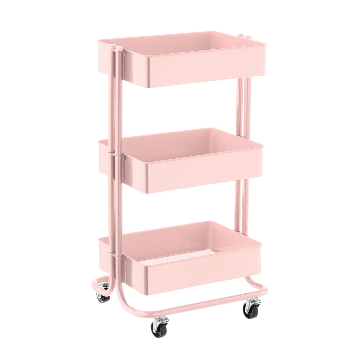 3-Tier Rolling Cart | The Container Store