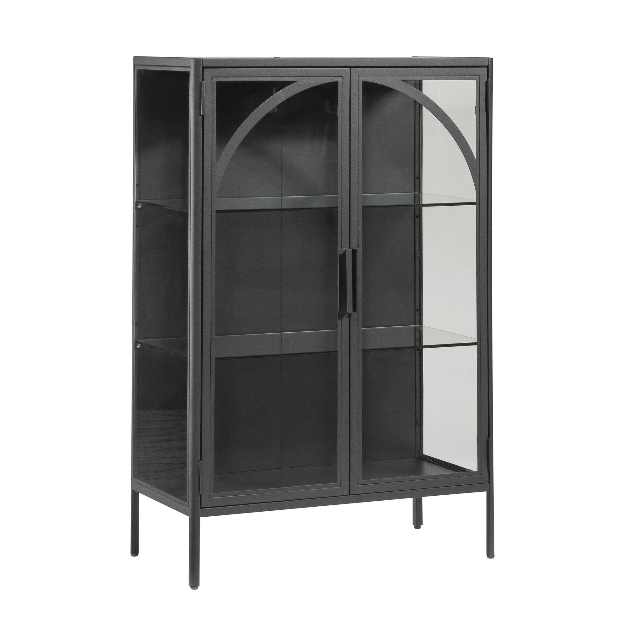 Better Homes & Gardens Nola Accent Cabinet, Black Finish | Walmart (US)