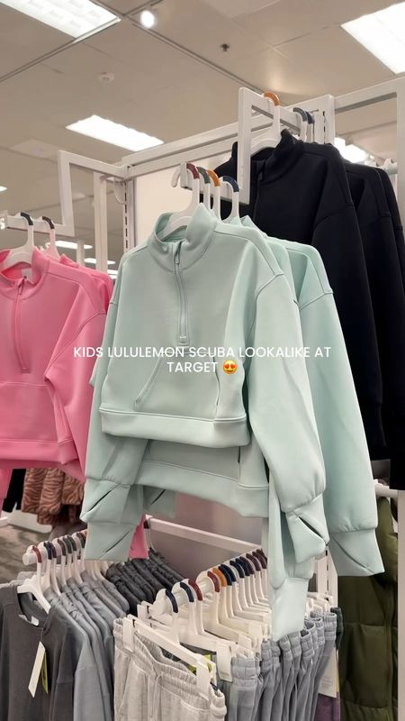 OMG 😍 if you have a little girl with expensive taste.. she needs these!! They look JUST like the lululemon scuba & is sooo soft! Which color is your fav?! Share with a girl mom and follow for more kids fashion finds 🫶🏼

—

#targetstyle #targetfashion #targetforthewin #targetfinds #targetkids #targetrun #targetmom #tinytrendswithtori #trendykid #trendykids #kidsootd #trendylook #girlmom #minime #newattarget #kidsstyling #lululemon #girlsfashion #springfashion #springstyle #targetshopping #targetrun #momofgirls🎀🎀 #girlmomlife #girlmomma 

#LTKfamily #LTKstyletip #LTKkids