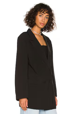 Bardot The Oversized Blazer in Black from Revolve.com | Revolve Clothing (Global)