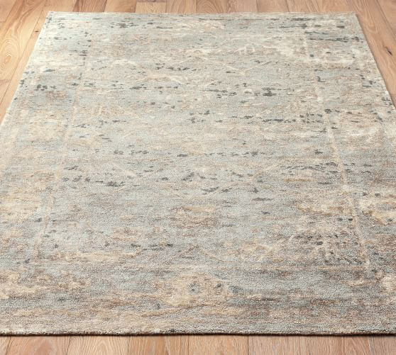 Cascade Hand-Tufted Wool Rug | Pottery Barn (US)