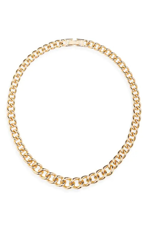 ROXANNE ASSOULIN The Graduated Link Necklace in Shiny Gold at Nordstrom | Nordstrom