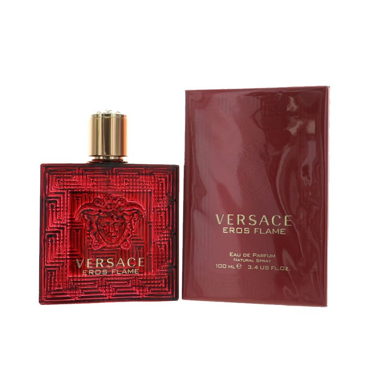 Versace Eros Flame Eau De Parfum Spray, Cologne for Men, 3.4 Fluid Ounce, 1 Pack - Walmart.com | Walmart (US)