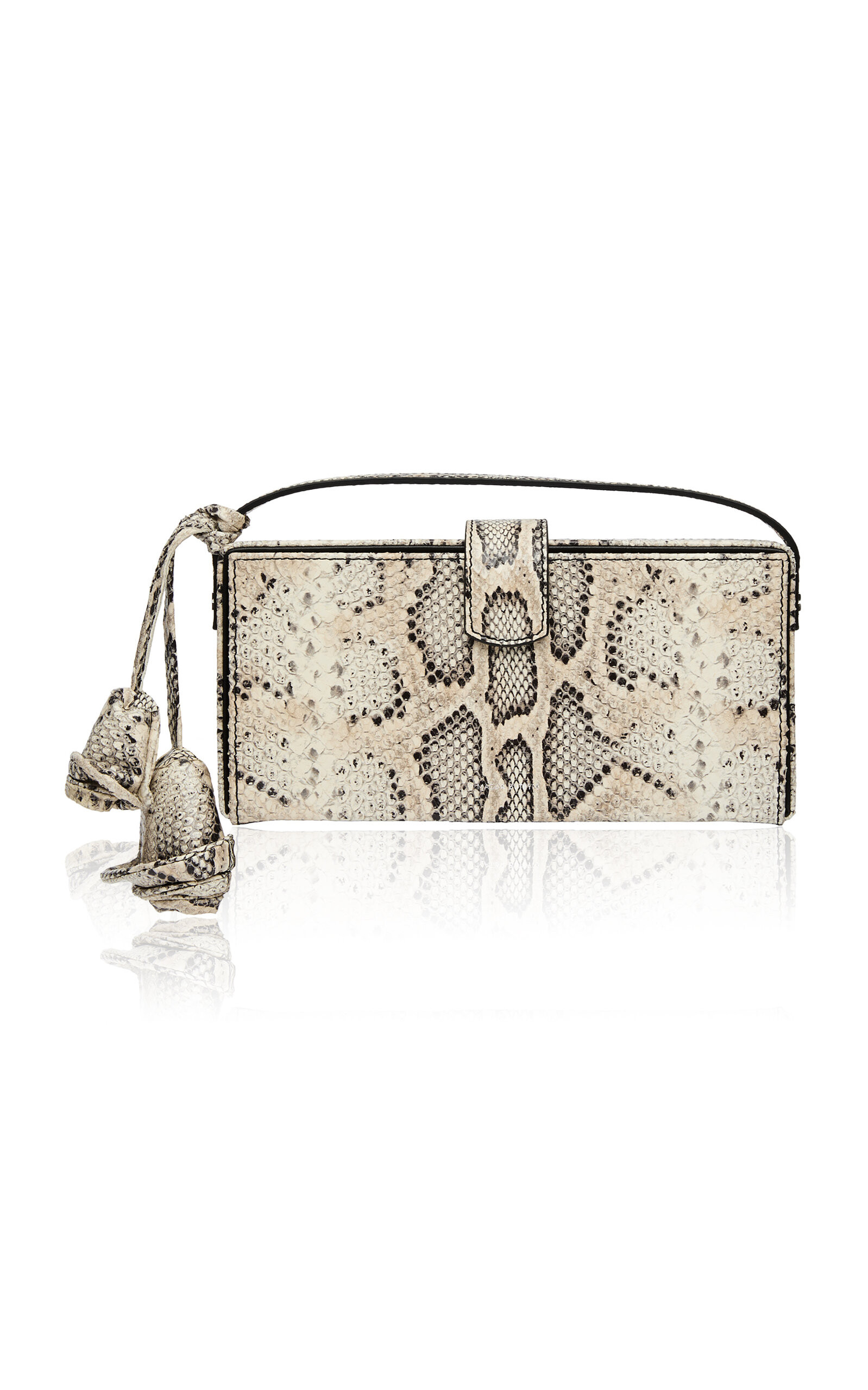 Re26 Apolonia Bag Grey Snake Leather | Moda Operandi (Global)