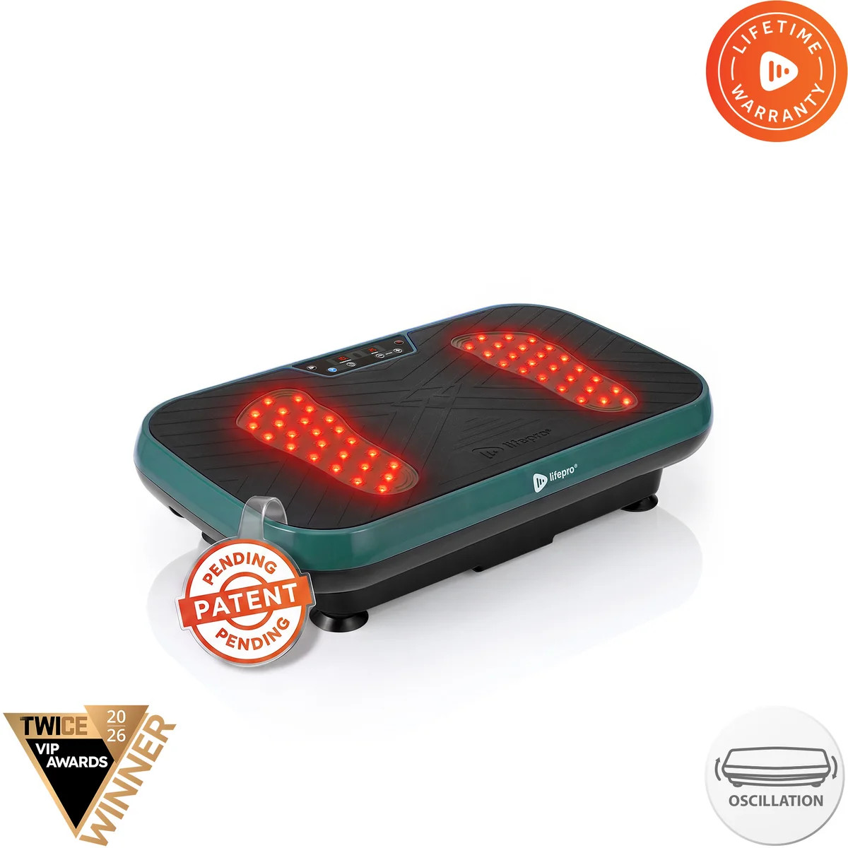 VibraRed Vibration Plate with Red Light Therapy | Lifepro | Lifepro