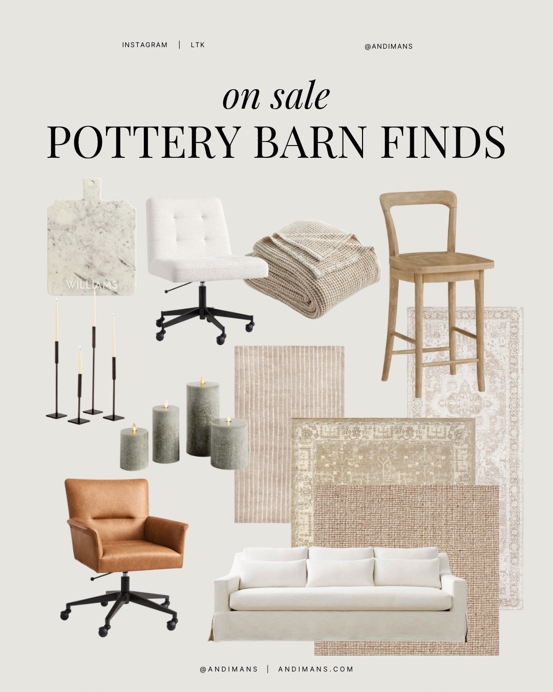 Pottery barn home finds on sale!

#LTKHome #LTKFindsUnder100 #LTKSaleAlert