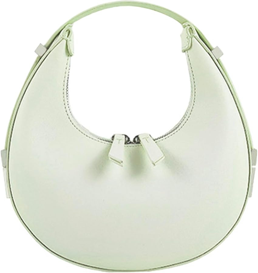 Small Purse for women,Trendy Cute Shoulder Bags Small Clutch Hobo Tote Handbag With Double Zipper... | Amazon (US)