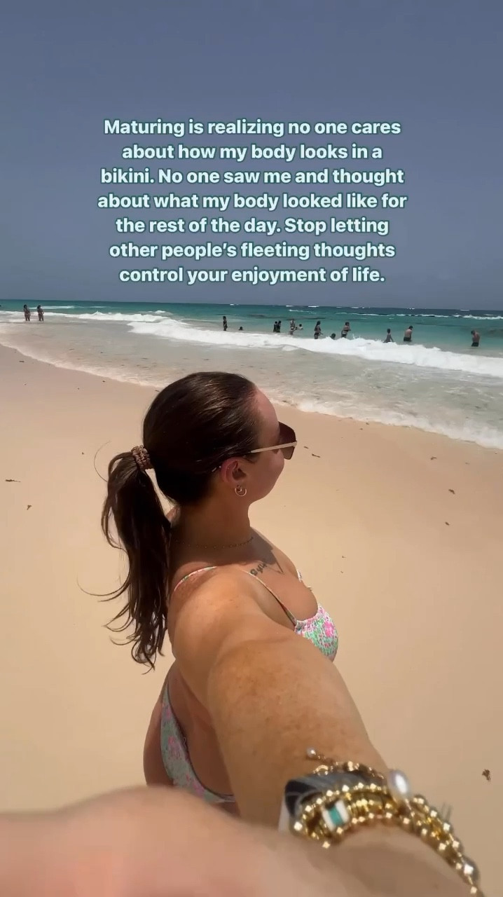 Embracing my body at every stage 🫧💞 #midsizebody #bodypositivity 

Wearing an XL in the bikini!

#LTKSwim #LTKSeasonal #LTKMidsize