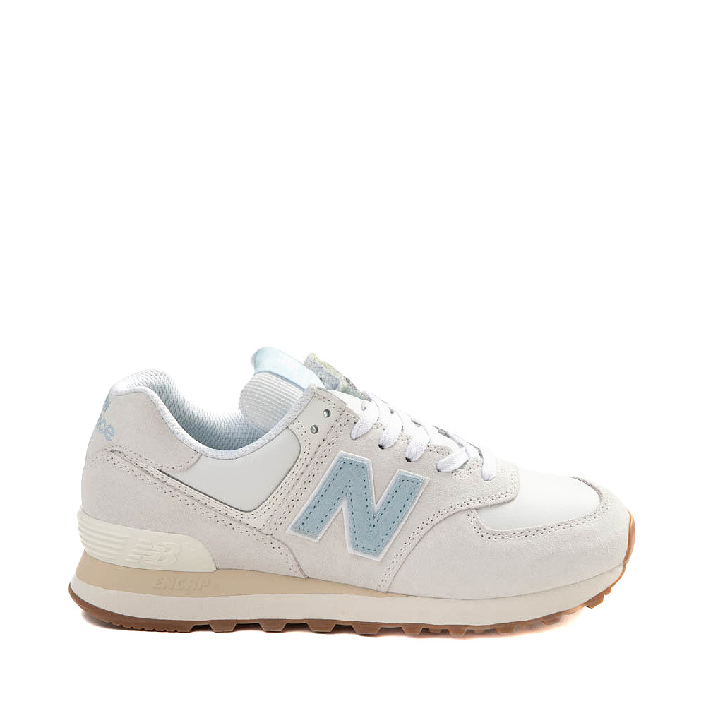Womens New Balance 574 Athletic Shoe - Reflection / Light Chrome Blue | Journeys