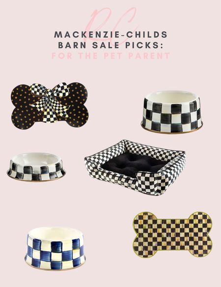 LAST DAY to shop the MacKenzie Childs barn sale! Their pet items are some of my favorite pieces we own. 

#LTKsalealert #LTKhome