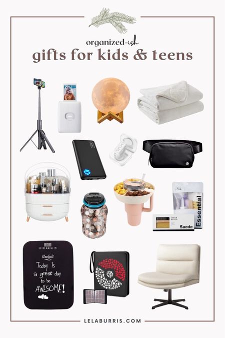 14 gift ideas for kids and teenagers that won’t add clutter to their already crowded bedrooms. They’re all useful items or storage pieces for things they already own.

#LTKGiftGuide #LTKCyberWeek #LTKkids