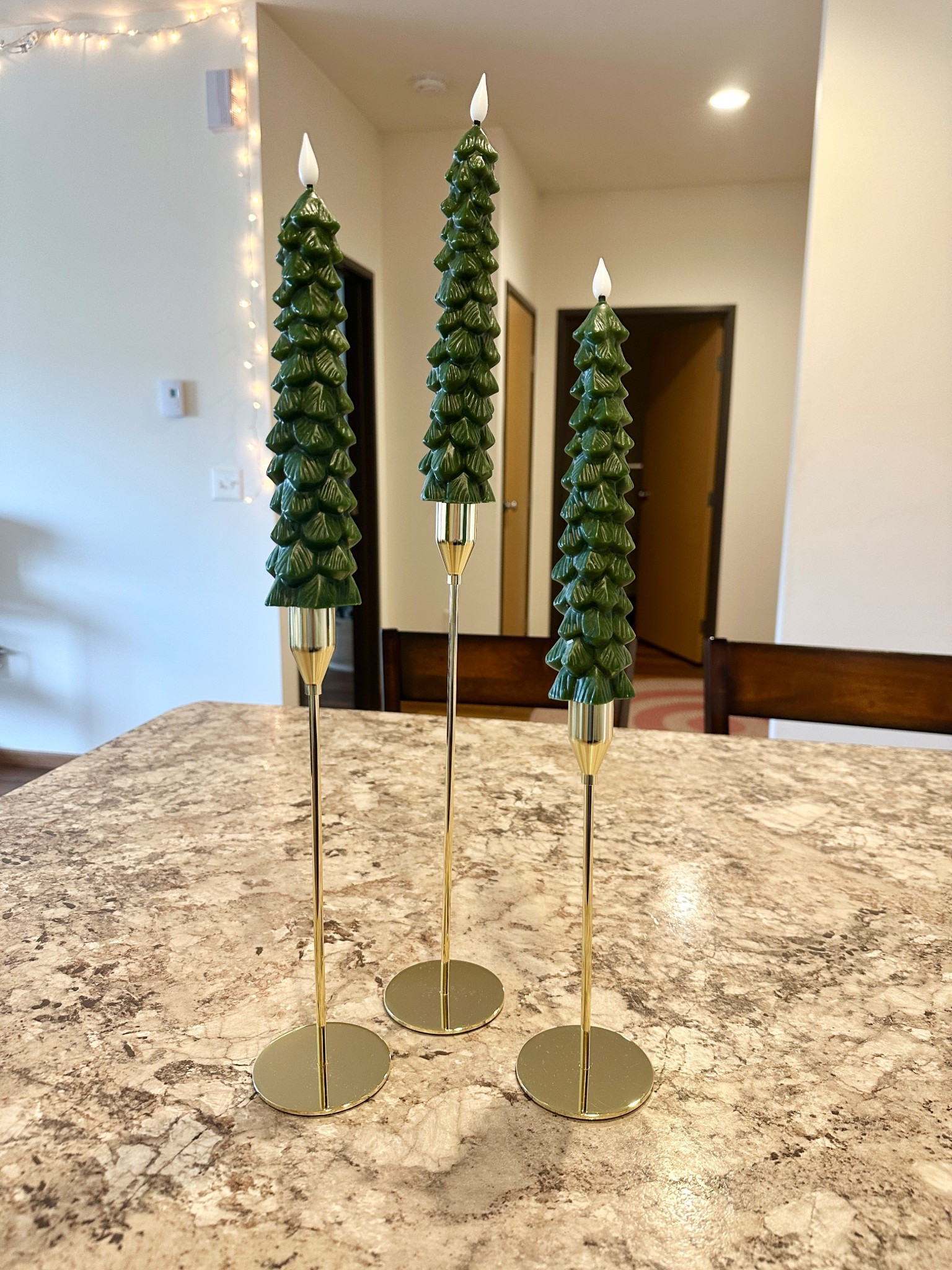 Christmas Tree LED Candles with Gold Candle Stick Holders from Amazon

Cozy holiday home decor, Christmas decorations, affordable Christmas decor, Christmas dining table decor, holiday party, home for the holidays, Ralph Lauren Christmas, trendy Christmas decor, living room holiday decor, Christmas table setting, Black Friday finds, Cyber Monday deals

#LTKHoliday #LTKGiftGuide #LTKHome
