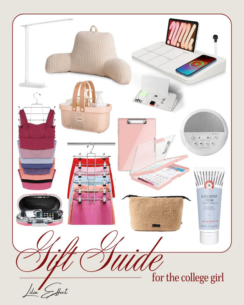 Gift Guide for College Girl!


gift guide, college student, college girl, gifts for her, simplify closet racks, clipboard, night light, laptop desk, shower caddy, dorm room, sound machine 

 #LTKGiftGuide #LTKU #LTKFindsUnder100