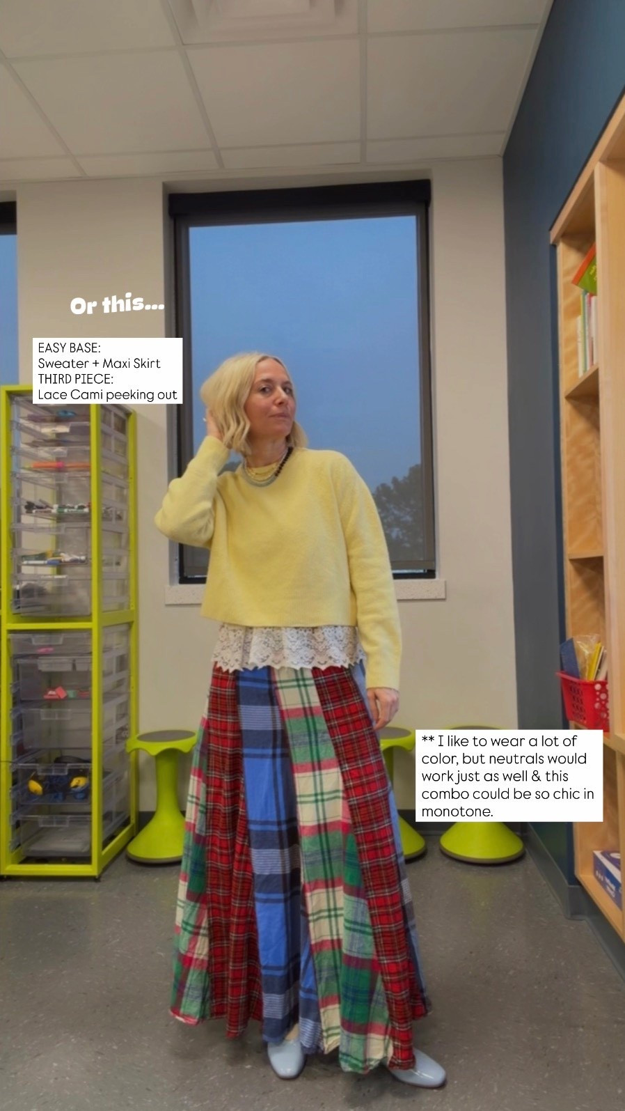 Sweater + Maxi Skirt + Cami

#LTKootd #LTKSeasonal #LTKOver40