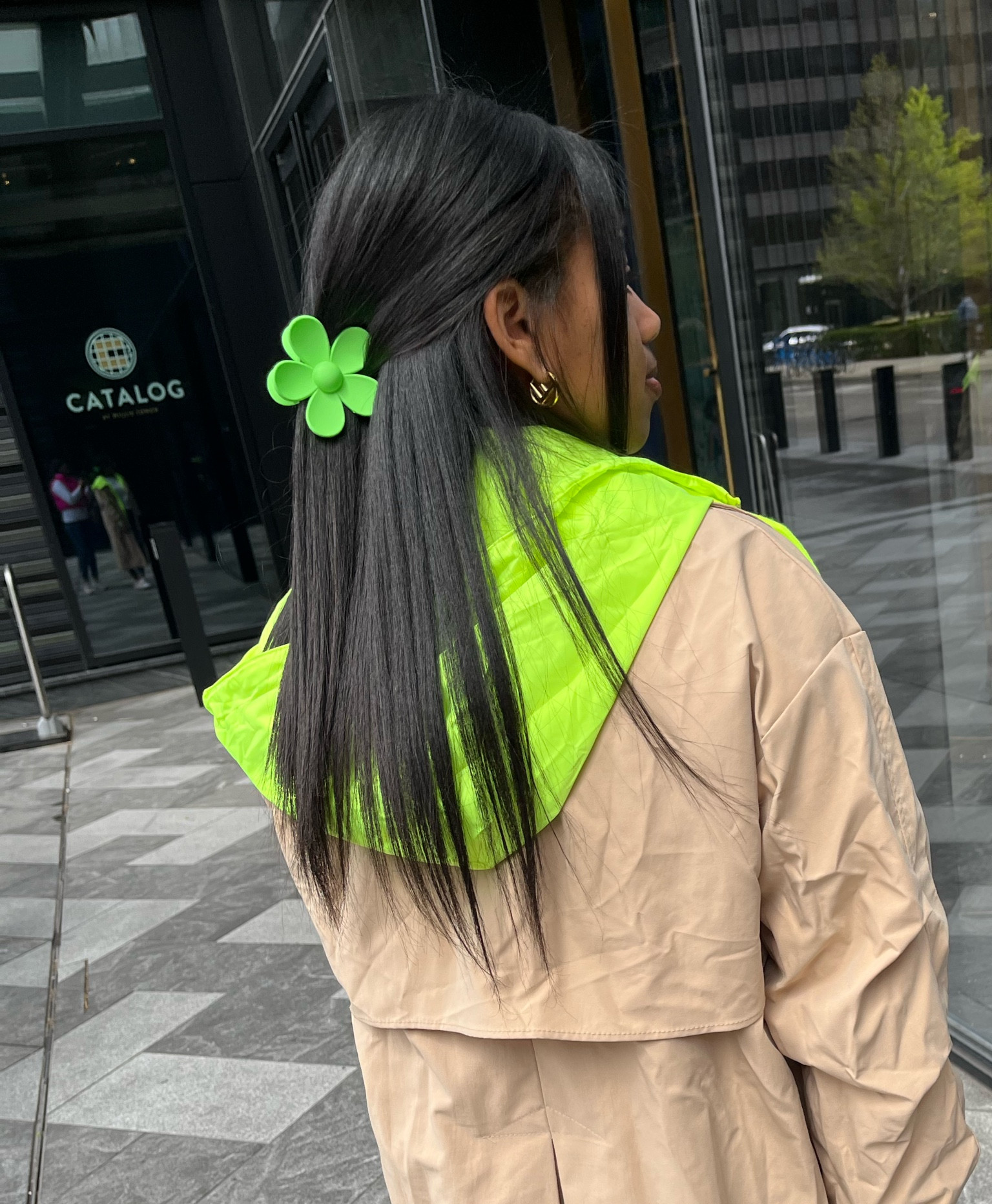 Flower claw clip for all hair types 

#LTKstyletip #LTKtravel #LTKbeauty