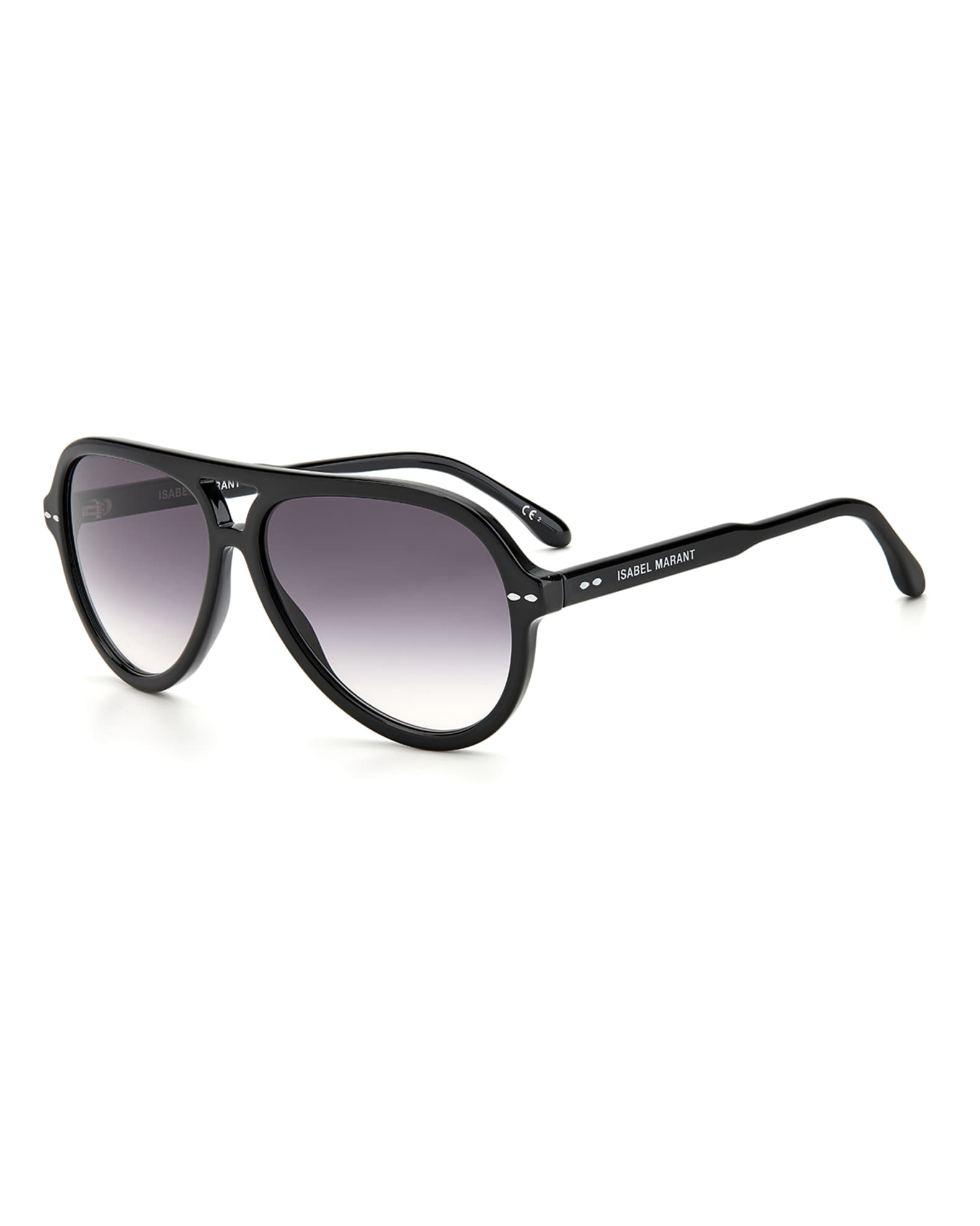 Acetate Aviator Sunglasses | Neiman Marcus