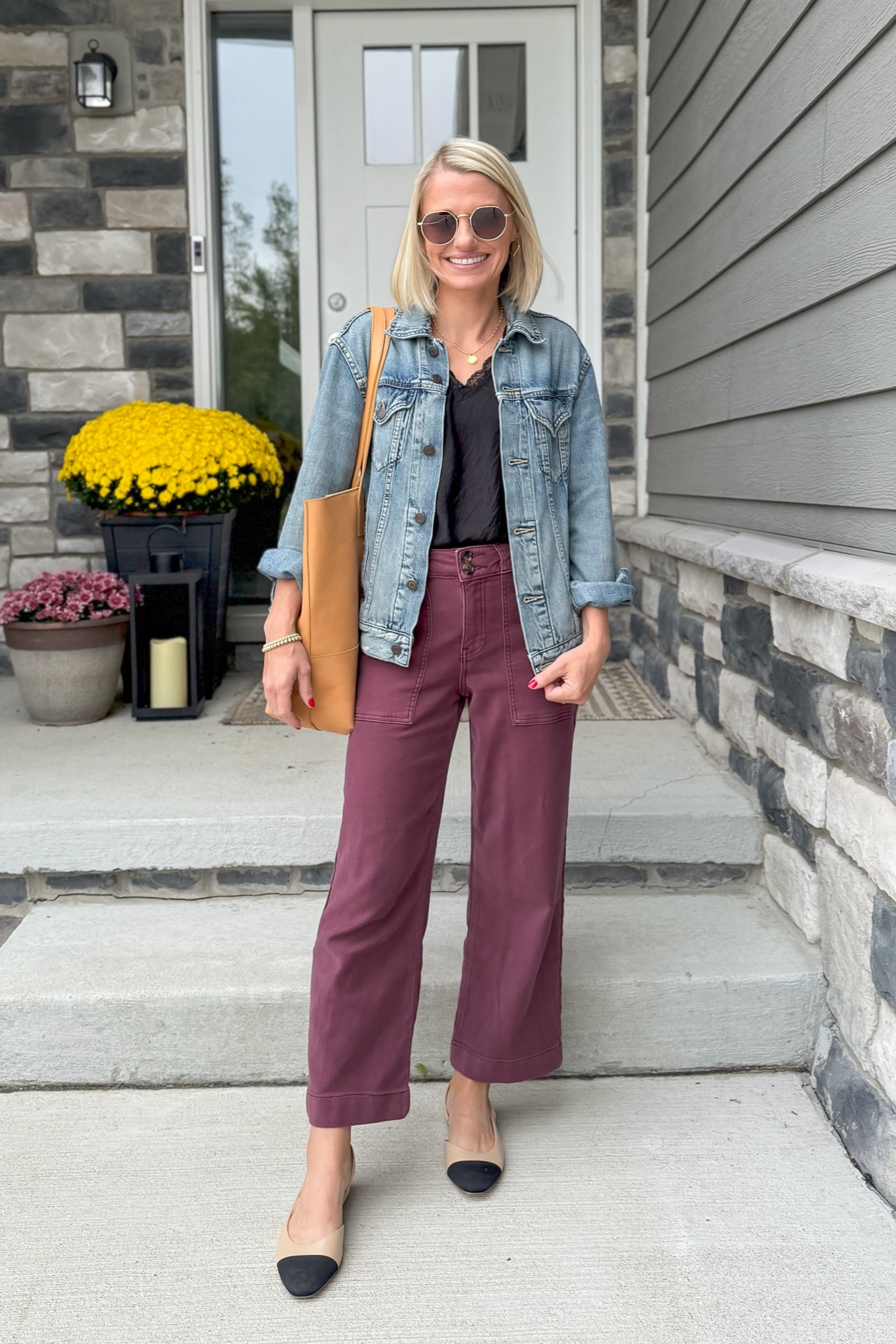 What I wore this week! Pants- 0/short || top- xs || denim jacket- xs 

#LTKStyleTip #LTKSaleAlert #LTKSeasonal