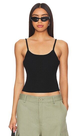 Lucy Tank Top in Black | Revolve Clothing (Global)