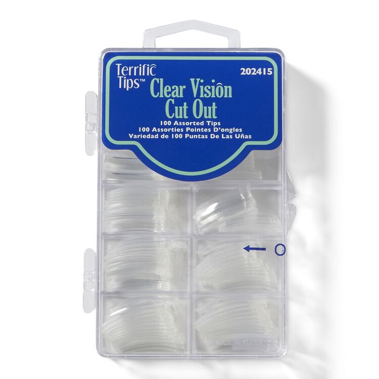 Clear Cut-Out Nail Tips | Sally Beauty