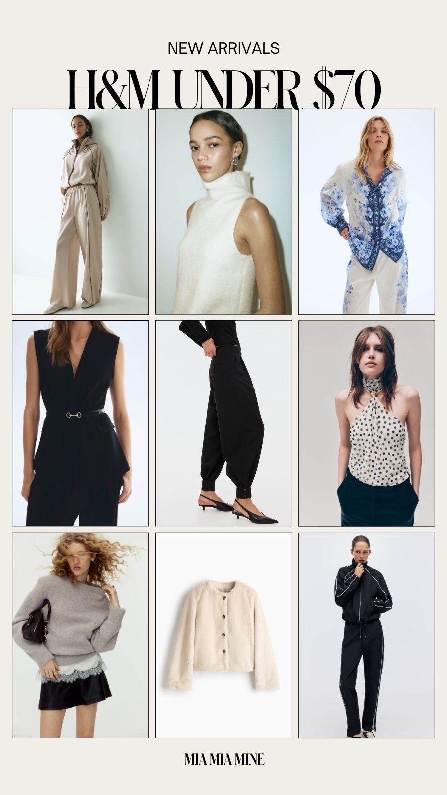 H&M new arrivals
Winter workwear, spring transition outfit, balloon trouser, tracksuits, lounge sets

#LTKSaleAlert #LTKWorkwear #LTKPetite